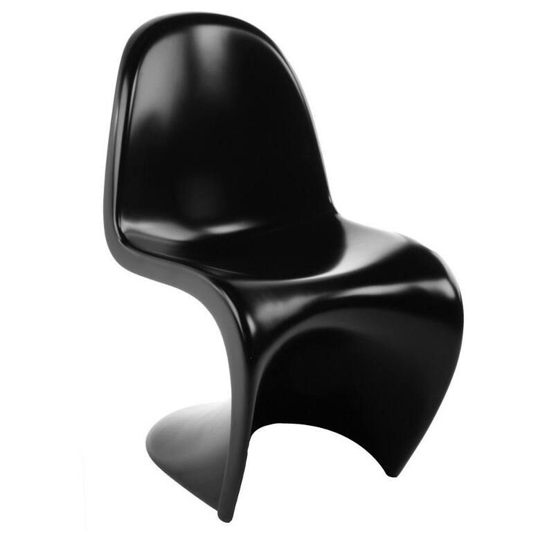 Penton Chair (Shiny Finish) - 33.5"H x 19.25"W x 21" D