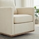 preview thumbnail 29 of 49, 30.7"W Square Swivel Accent Chair, 360° Club Lounge Armchair