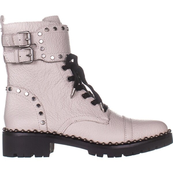 sam edelman white combat boots