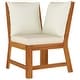preview thumbnail 6 of 83, vidaXL 4/5/6/7/9/11 Piece Patio Dining Set with Cushions Solid Wood Acacia