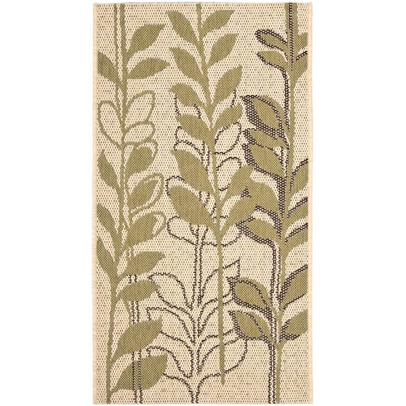 SAFAVIEH Courtyard Ernestina Indoor/ Outdoor Waterproof Rug