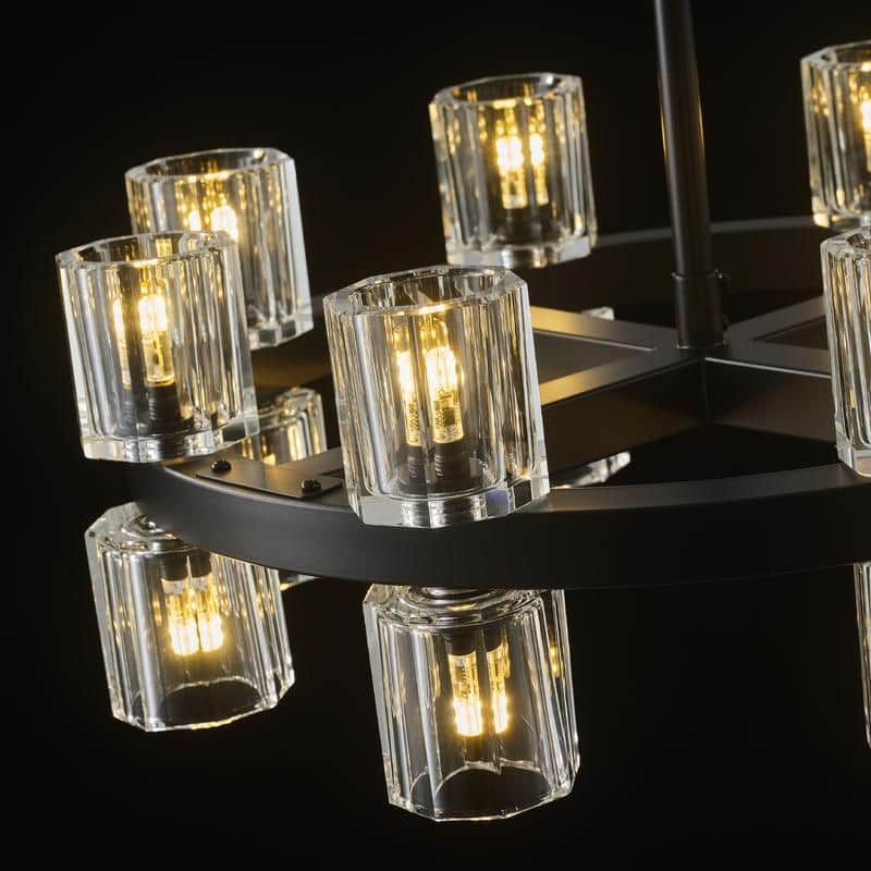 KAYLA Modern Chandelier with K9 Crystal