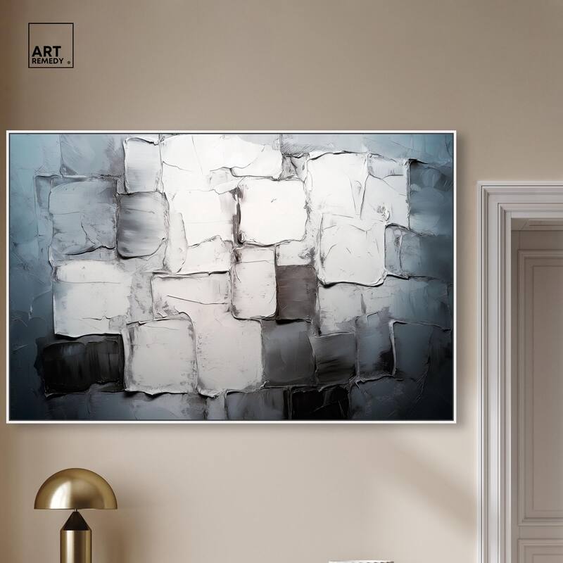 Urban Grid Canvas by Art Remedy