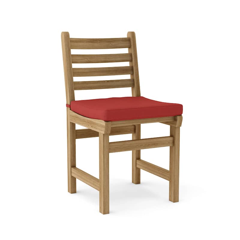 Windham Teak Outdoor Dining Chair - N/A