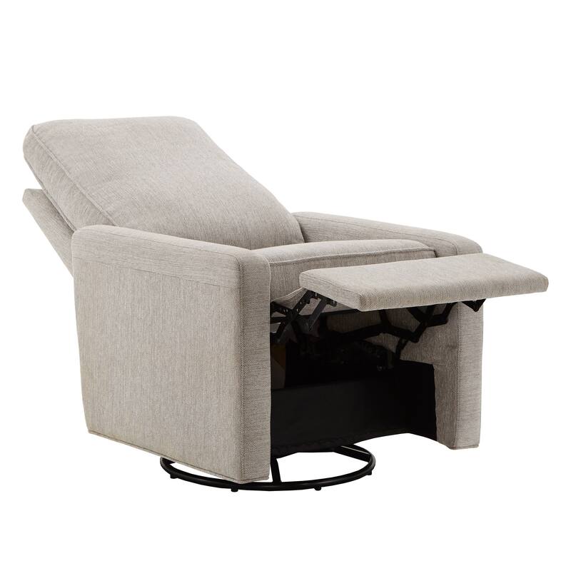 Cadeau Push Back Swivel Recliner Chair by iNSPIRE Q Modern