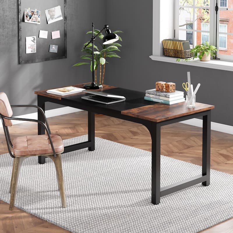 63" Modern Computer Desk for Home Office