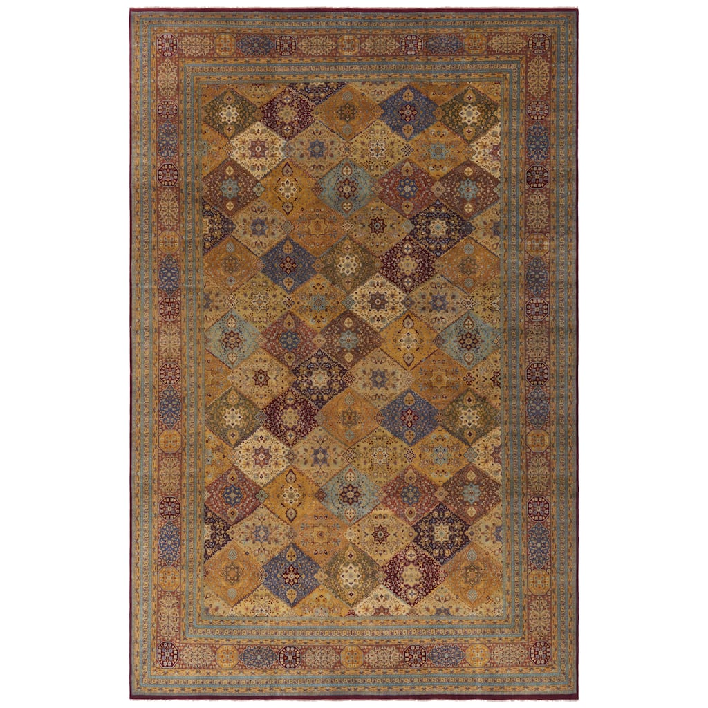 SAFAVIEH Couture Hand-knotted Lavar Riva Traditional Oriental Wool Rug with Fringe
