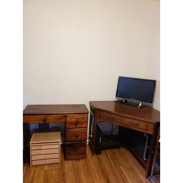 Top Product Reviews For Leick Furniture Rustic Oak Slate Corner