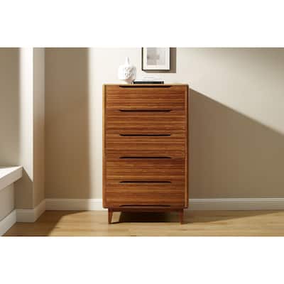 Dylan Five Drawer High Chest, Copper