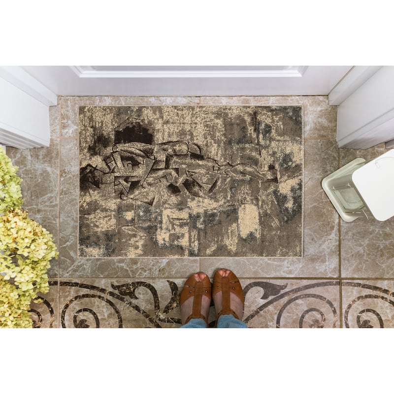 Masters Mosaic Washed Rug