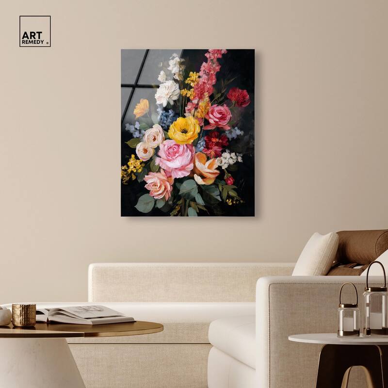 Garden Richness II Acrylic by Art Remedy, Ready to Hang