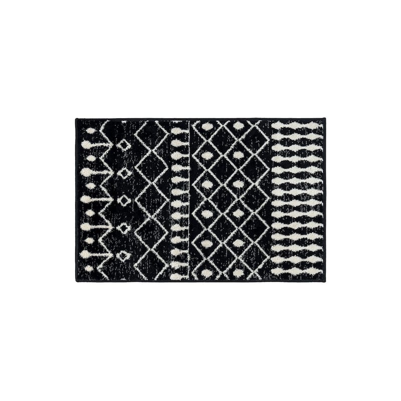 Contemporary Arch Design Area Rug - 2' x 3'