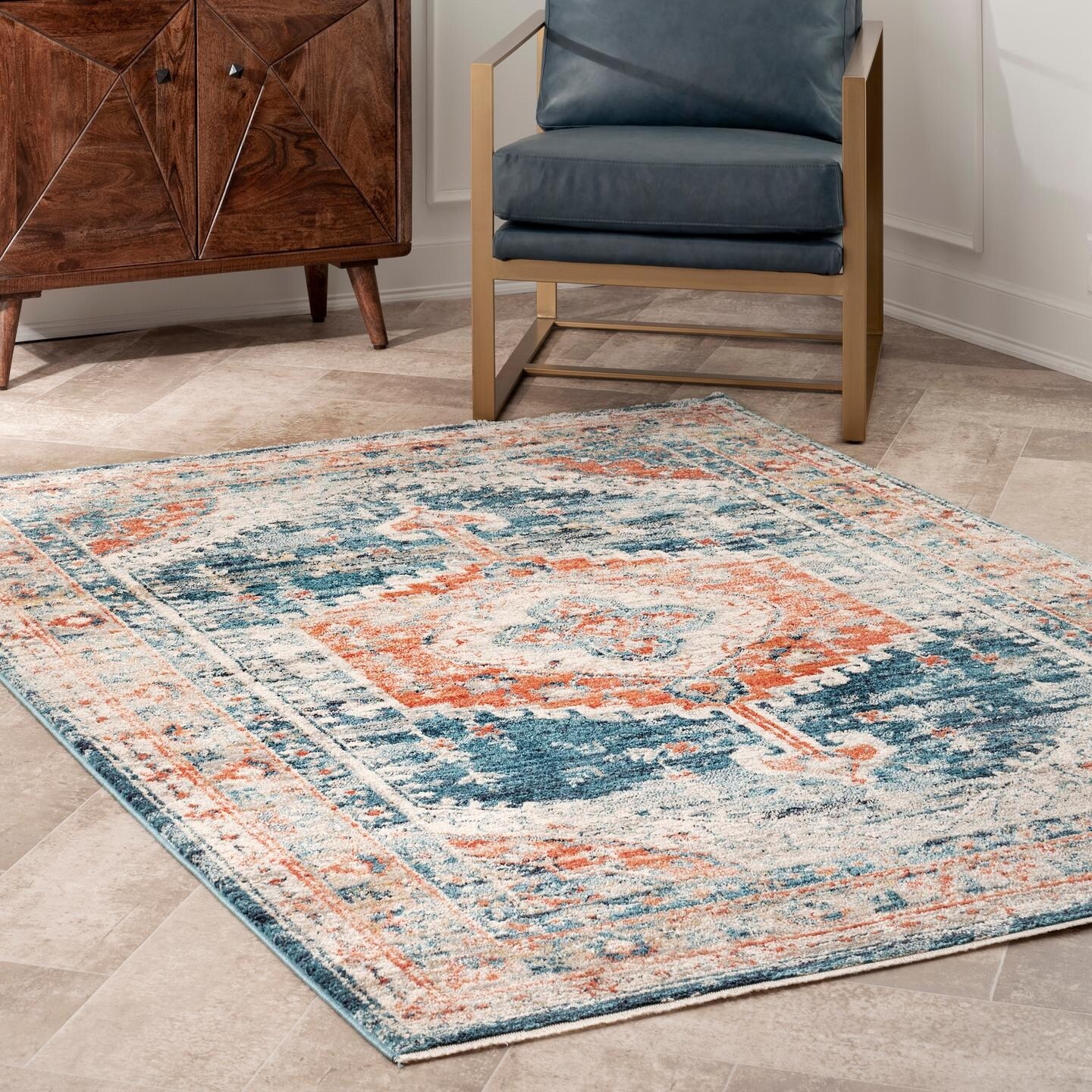 Shop Nuloom Traditional Vintage Medallion Dominykas Area Rug On