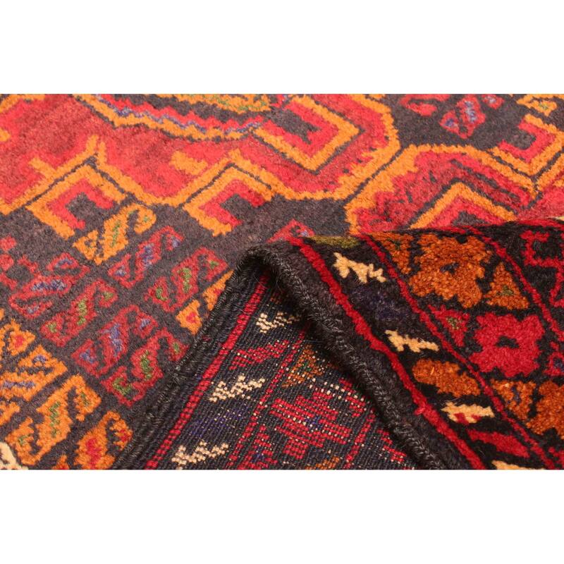 ECARPETGALLERY Hand-knotted Teimani Black Wool Rug - 2'11 x 4'7