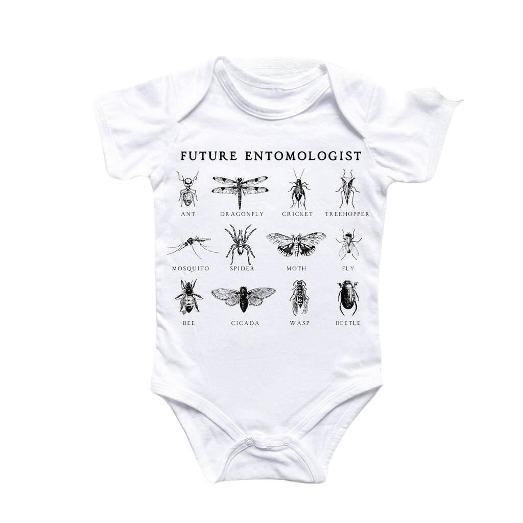 Bug Outdoor - Baby Boy Girl Clothes Infant Bodysuit Funny Cute Newborn