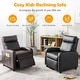 preview thumbnail 2 of 32, Gymax Kids Recliner Chair Adjustable Leather Sofa Armchair w/ Footrest