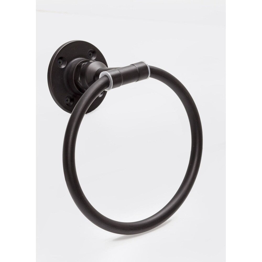 Polished Chrome Design House 558411 San Martin Towel Ring