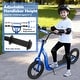 preview thumbnail 15 of 27, Gymax Kids Scooter w/ Adjustable Height Handlebar 12-Inch Inflatable