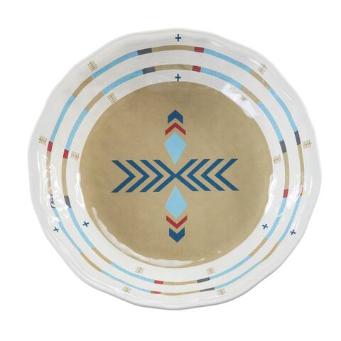 HiEnd Accents by Paseo Road Spirit Valley Melamine Serving Bowl, 1PC