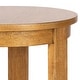 preview thumbnail 55 of 117, Kate and Laurel Foxford Round Wood Side Table