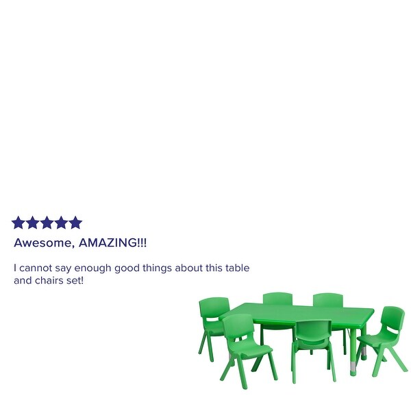 preschool table height