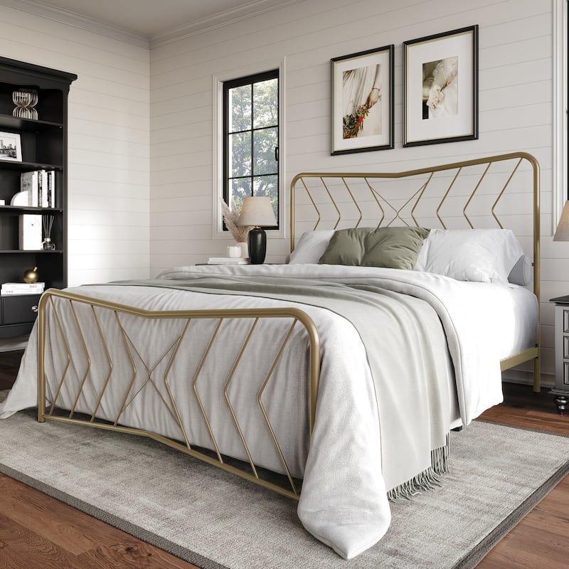 Clayfell Fargo Metal Bed