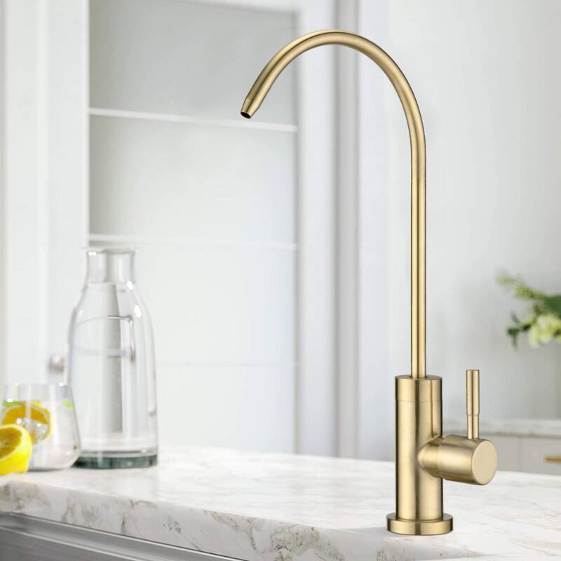 Kitchen Water Filter Faucet, Lead-Free Drinking Water Faucet