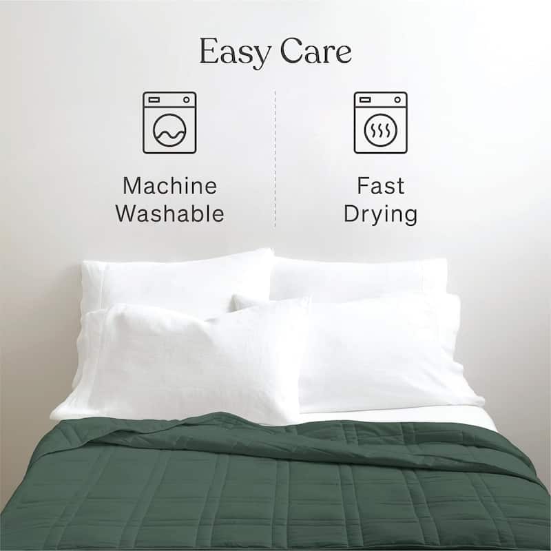 Cool Cotton Weighted Blanket - 12lb Throw