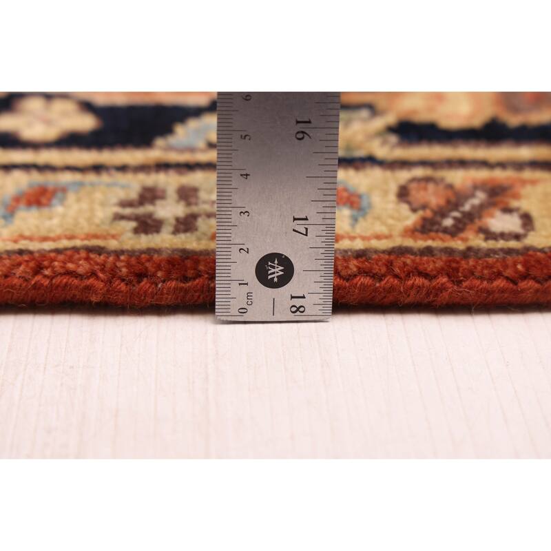 ECARPETGALLERY Hand-knotted Jules Sultane Dark Copper Wool Rug - 5'10 x 8'9