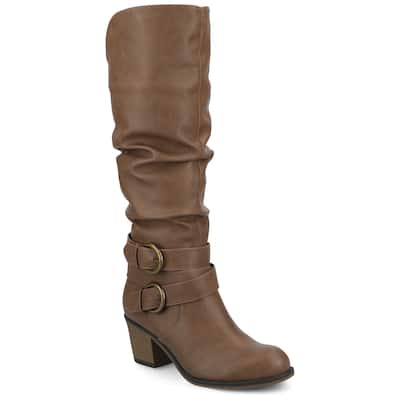 Journee Women's Late Medium and Wide Width Boots