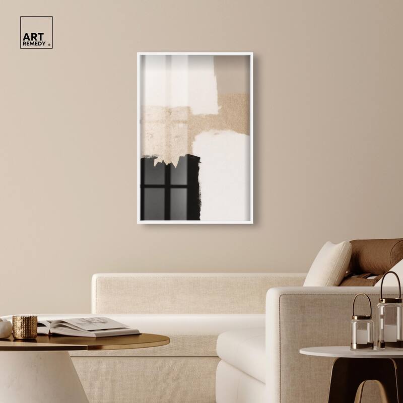 Earth and Ink I Shadowbox by Art Remedy