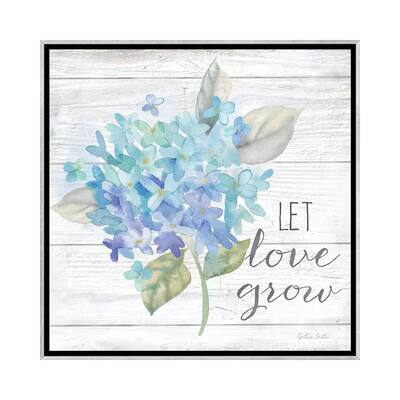 iCanvas "Farmhouse Hydrangea II" by Cynthia Coulter Framed