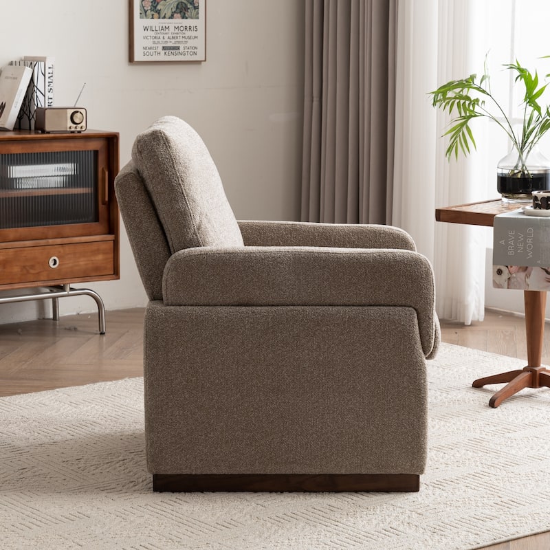 Accent Chair, Oversized Armchair, Modern Comfy Reading Chair