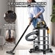 preview thumbnail 11 of 15, VEVOR Steel Wet Dry Shop Vacuum,Powerful Suction,Small Shop Vac Perfect for Carpet Debris,Pet Hair