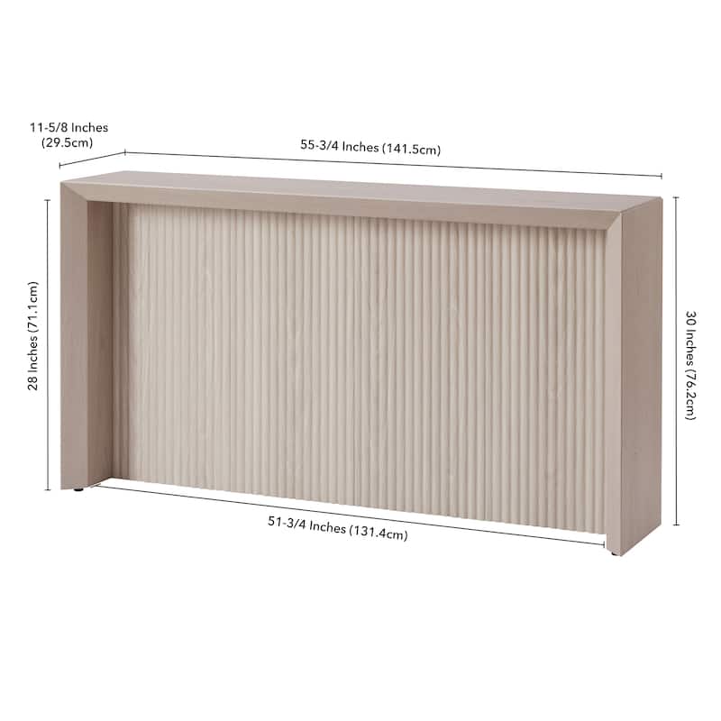 Piedmont 56" Wide Rectangular Console Table