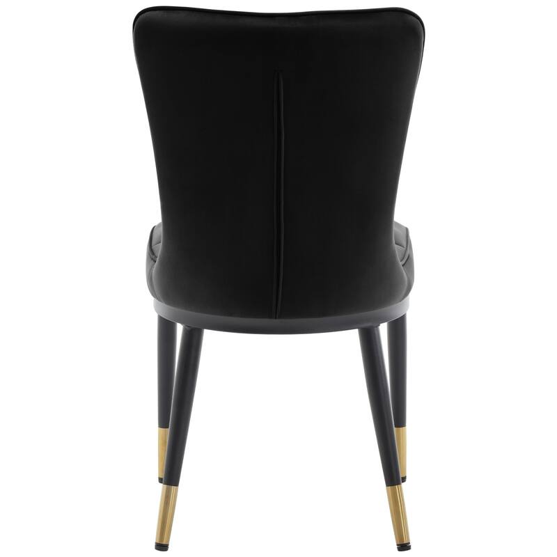 Modern Velvet Upholstered Dining Chairs, Set of 2/4 - 35.8"H x 18.9"W x 23.2"D