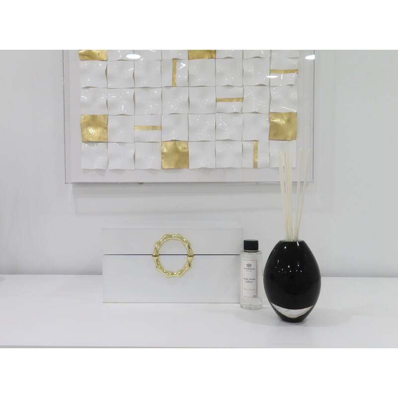Crystal White Diffuser, Black Reeds
