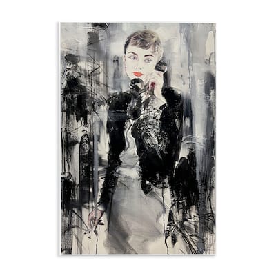 Stupell Classic Beauty Fashionista Wall Plaque Art Design By Lucille Lee