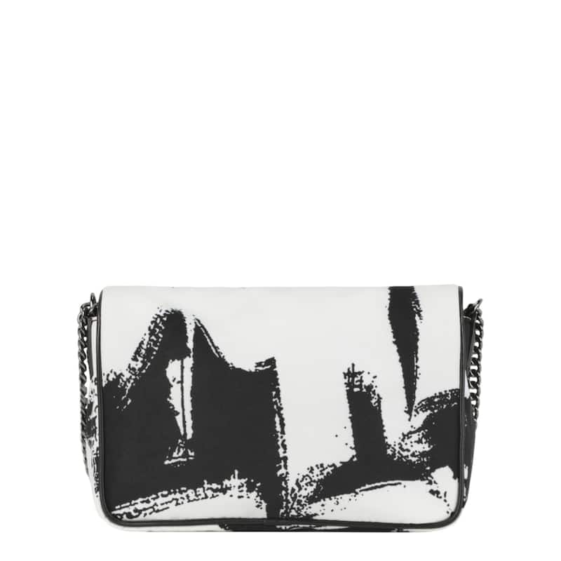 Alexander McQueen Small Graffiti Skull Shoulder Bag