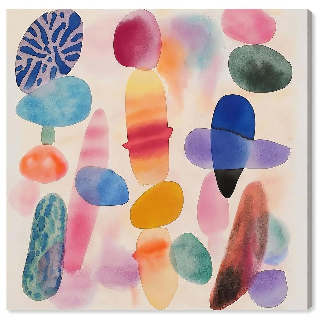 Dissolving Hues Canvas by Art Remedy, Gallery Wrapped