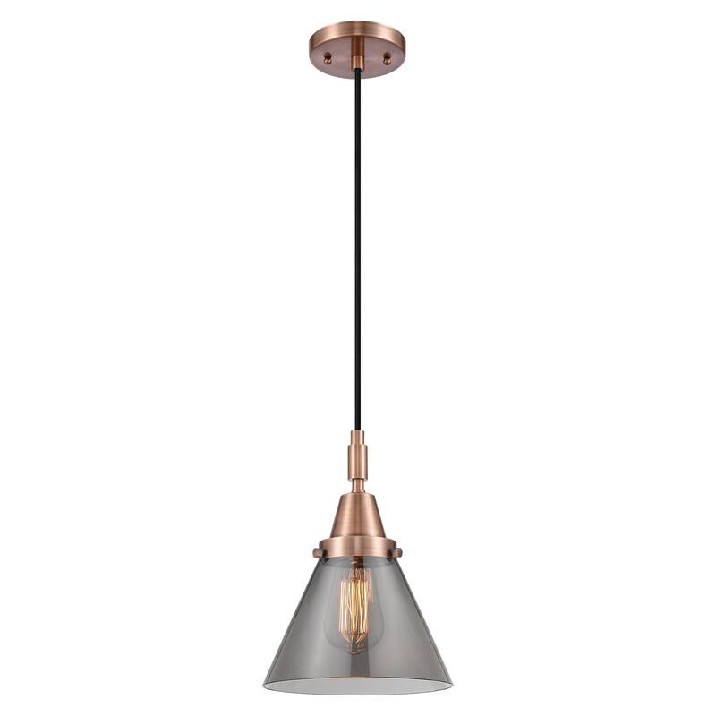 Innovations Lighting 447-1P-G43 Cone 8" Wide Mini Pendant with Light