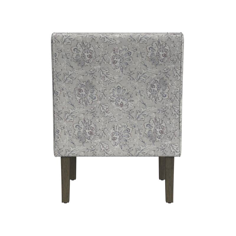 Porch & Den Holman Upholstered Swoop Arm Chair