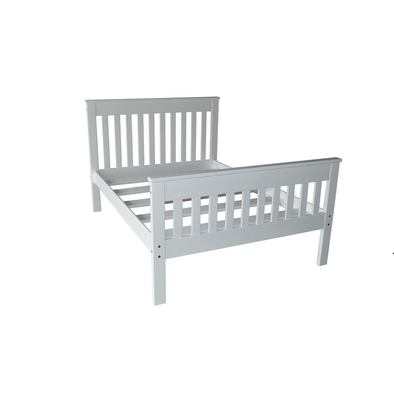 Harmony Unfinished Solid Pine Full Bed