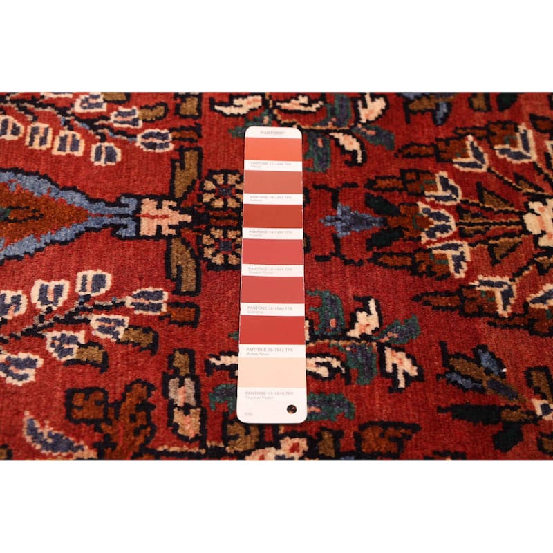 ECARPETGALLERY Hand-knotted Anadol Red Wool Rug - 2'9 x 10'3