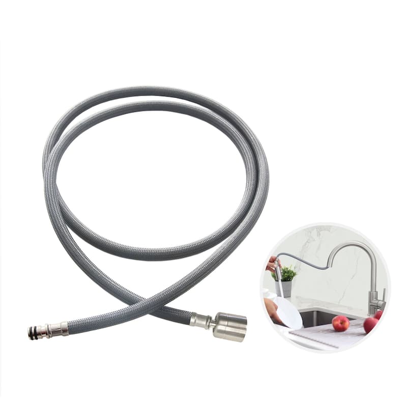 STYLISH 61 Inch Grey Pull Down Kitchen Faucet Hose