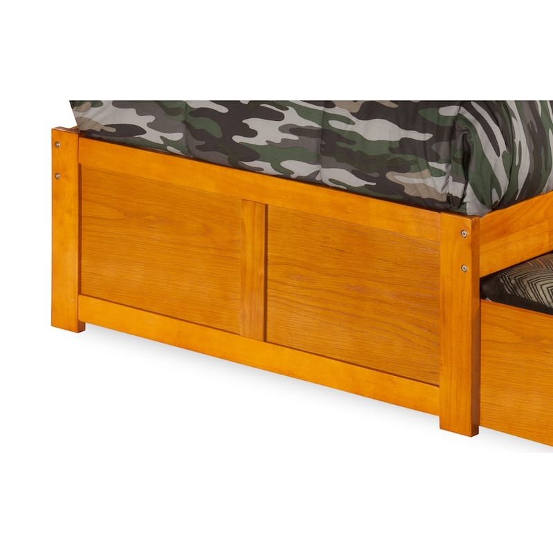Platform Bed with Drawers - Grey Bedroom Furniture - Modern Style Bed Frame - Underbed Storage Solution
