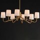 preview thumbnail 2 of 9, Maxim 12698WT Durham 8 Light 35" Wide Chandelier