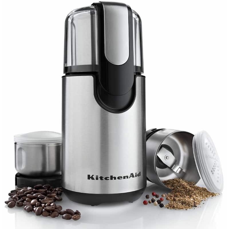 KitchenAid BCG211OB Onyx Black Coffee and Spice Grinder Kit