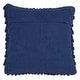 preview thumbnail 20 of 29, Cotton Throw Pillow With Crochet Pom Pom Design And Down Filling