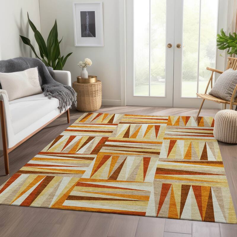 Premium Washable Super Soft Modern Glase Mayfield Rug